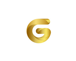 G initial 3D Gold