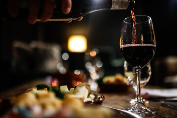 attractive wine from iverno background