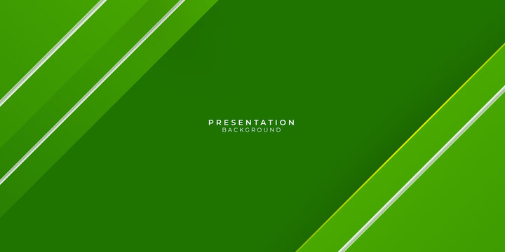 Abstract green eco arrows background for presentation design with blank space