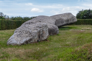 megaliths of Locmariaquer, in Brittany
