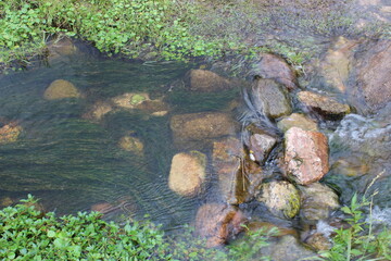 Rocas en el río