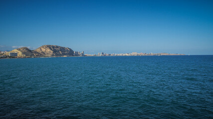 Fototapeta premium Alicante is a port city on Spain’s southeastern Costa Blanca.