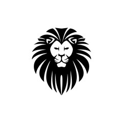 simple lion vector