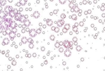 Light Purple vector backdrop with dots.