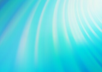Light BLUE vector glossy abstract background. Colorful illustration in abstract style with gradient. The blurred design can be used for your web site.
