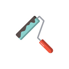 paint roller icon vector illustration design