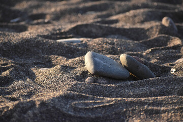 stone on the beach