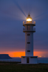 Ajo Lighthouse, Ajo, Cantabrian Sea, Cantabria, Spain, Europe