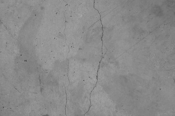 Grey cracked concrete