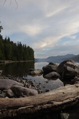 rocks on the beach