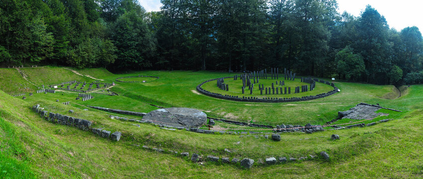 Sarmizegetusa Regia panorama