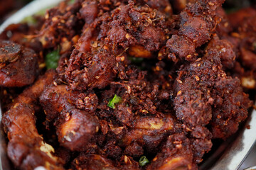 Spicy & Tasty Indian Style Chicken Fry , Chicken Fry Recipe