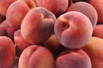 Ripe peach is a natural fruit for health