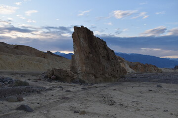 mountain landscape in death valley