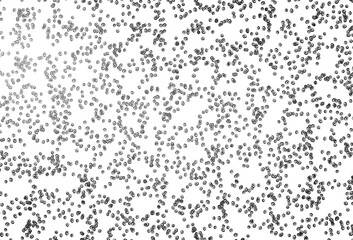 Light Silver, Gray vector pattern with spheres.