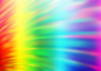 Light Multicolor, Rainbow vector abstract bright template. Colorful abstract illustration with gradient. A new texture for your design.