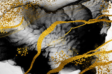 Transparent creativity. Abstract clouds -ART. Masterpiece of designing art. Inspired by the sky, as well as steam and smoke. Ink colors are amazingly bright, luminous, translucent, free-flowing.