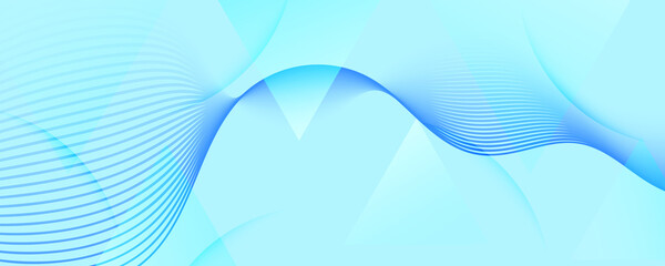 Light Gradient Background. Abstract Fluid Line 