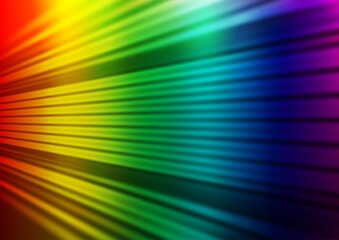 Light Multicolor, Rainbow vector abstract blurred pattern. Colorful abstract illustration with gradient. The best blurred design for your business.