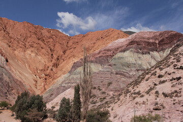 Fototapeta na wymiar Cerro 7 colores - Jujuy