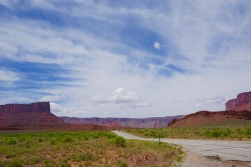 Fototapeta na wymiar The beautiful Moab Utah Landscape