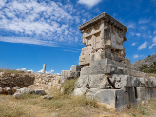 Ruins of ancient site of Xanthos, Turkey