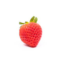 strawberry on white background