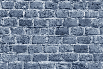 The background of the old gray brick wall for design interior