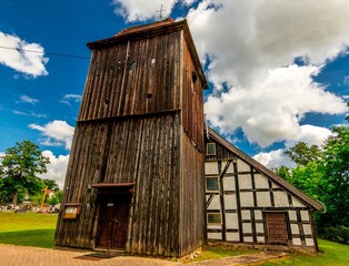 Kościół w Jasieniu, powiat bytowski, województwo pomorskie © Piotr
