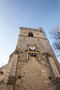 architecture and buildings around the university town of oxfordshire in england