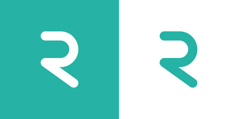Letter R logo icon design template elements - obrazy, fototapety, plakaty