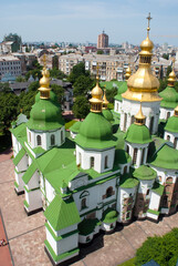 Saint Sophia Cathedral seen from the bell tower