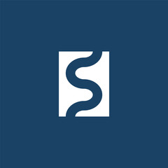 S strength symbol super concept elements icon logo