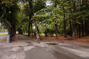 Norway. Oslo. Vigeland Sculpture Park. Part of a large Frogner park. September 18, 2018