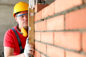 Man working at building