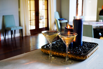 Coconut Elderflower Martini