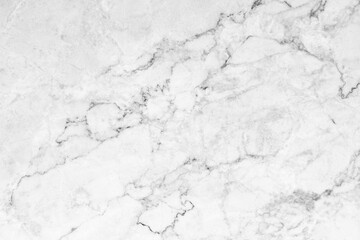 White marble texture background pattern with high resolution.