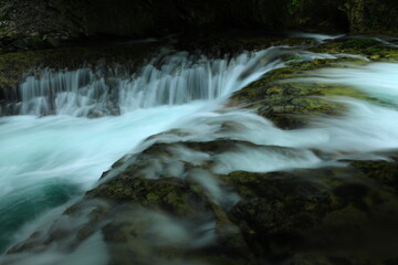 岩手県住田町 夏の滝