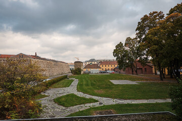 Obraz premium Norway. Oslo. The territory of the Akershus Fortress in Oslo. September 18, 2018