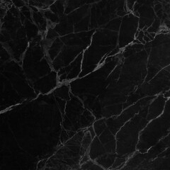 Obraz na płótnie Canvas Black marble natural pattern for background, abstract natural marble black and white