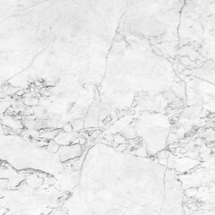 White marble texture background pattern with high resolution.