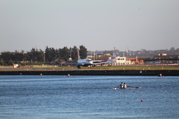 Obraz premium British Airways departing London City