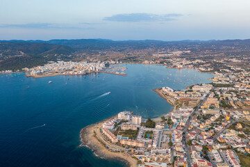 Fototapeta premium Blue sea on the White Island