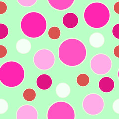 seamless pattern with circles