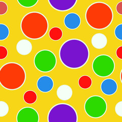seamless pattern with circles