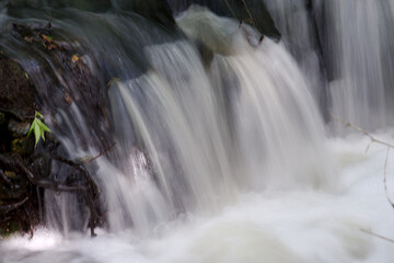 Fototapeta premium Waterfall or just a small stream?