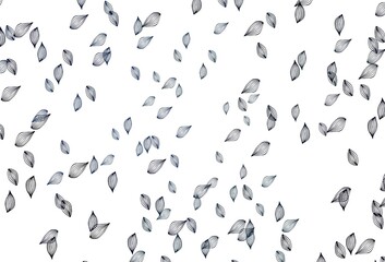 Light BLUE vector sketch backdrop.