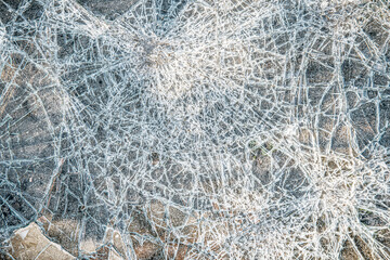 cracks on glass texture broken glass transparent