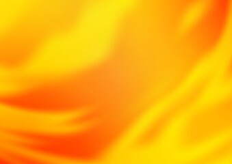 Light Yellow, Orange vector blurred and colored background. Modern geometrical abstract illustration with gradient. The template can be used for your brand book.