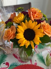 bunch of flowers